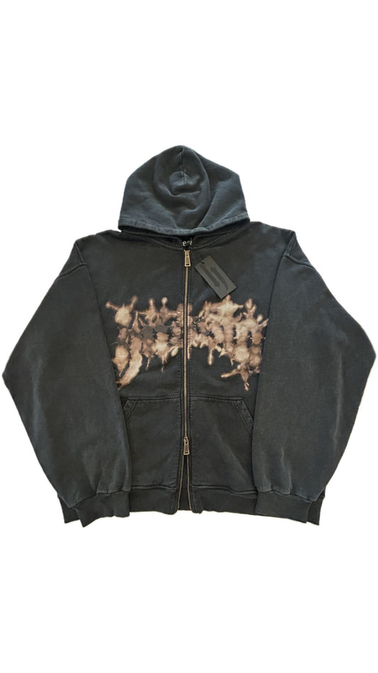 hässig Bleach Zip-Hoodie A1