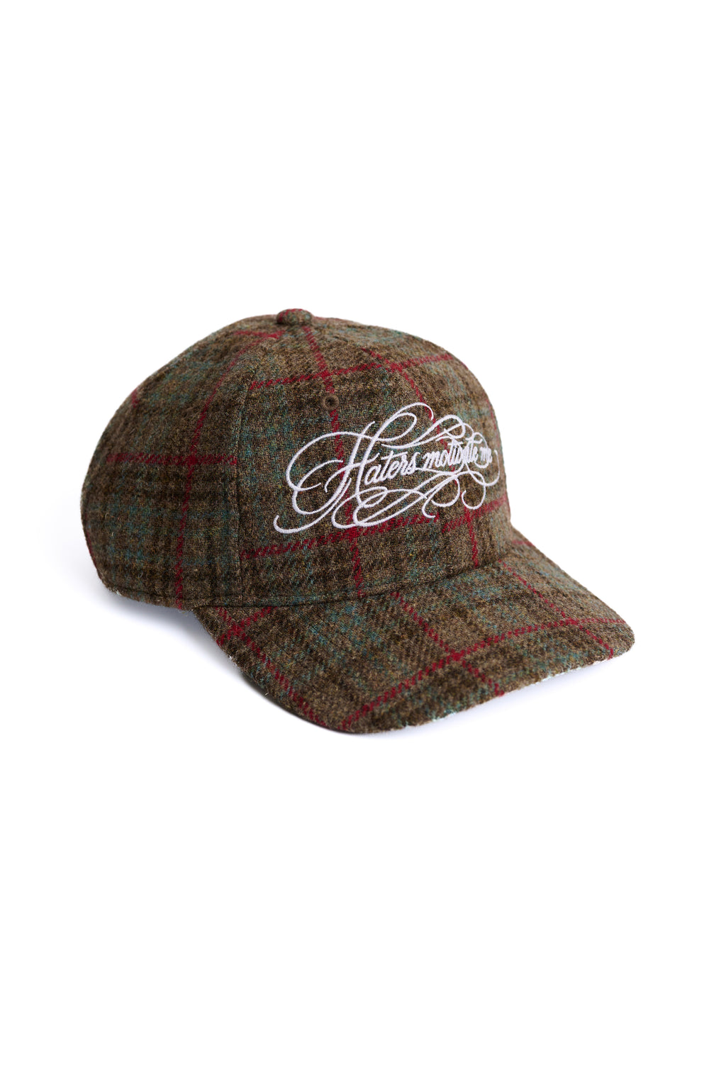 „Haters motivate me“ Flanell Karo Cap