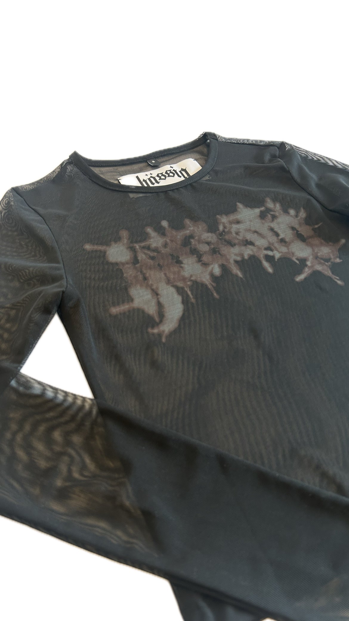 hässig Bleach Tulle-Top A1