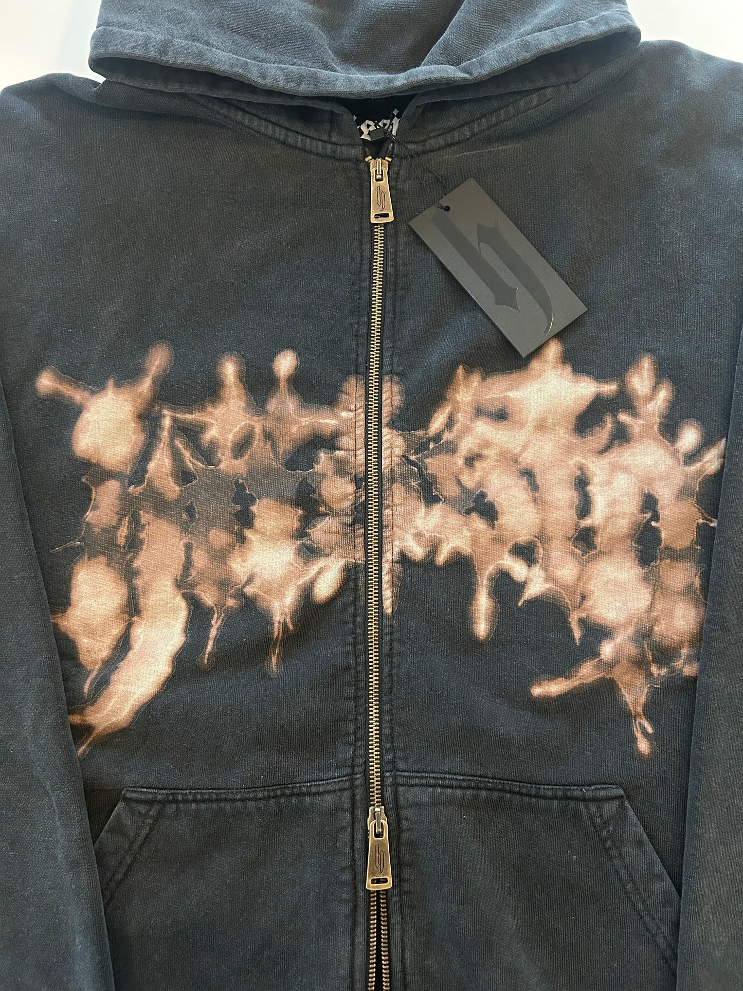hässig Bleach Zip-Hoodie A1