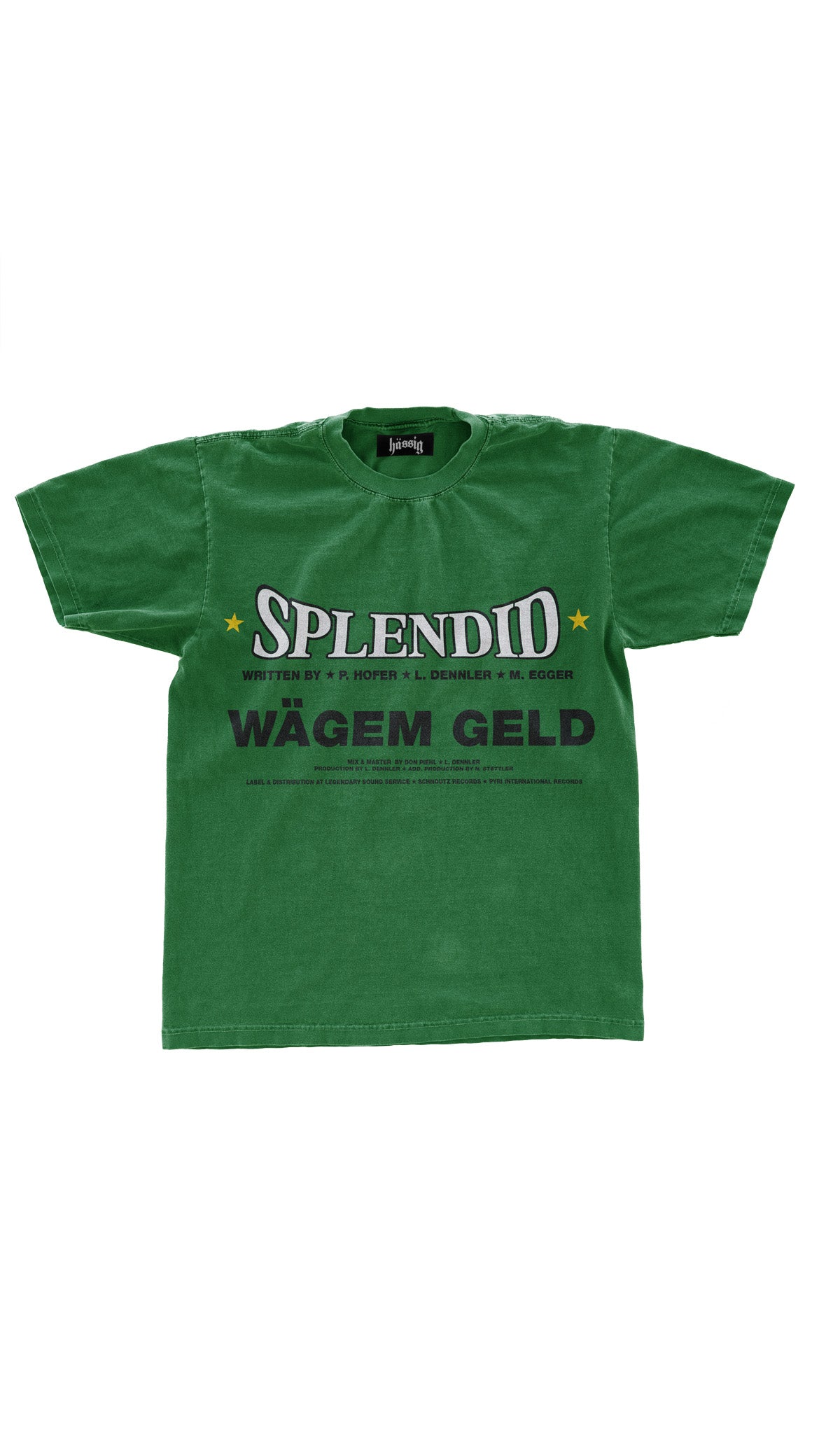 OG "Waegem Geld" Dollar Green T-Shirt - Splendid