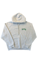 logo hoodie lacoste green