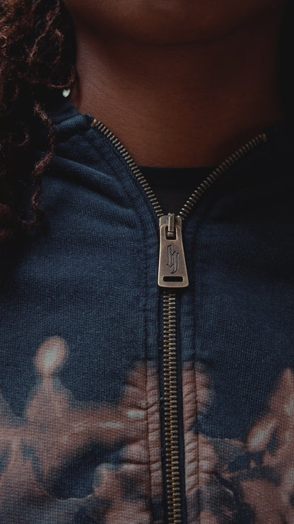 hässig Bleach Zip-Hoodie A1