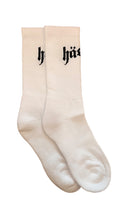 basic logo socks white